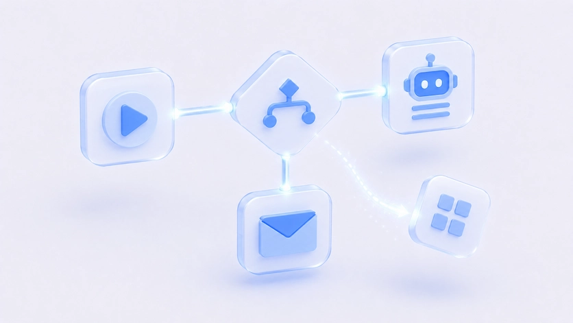 Roundesk Intelligence Artificielle — workflows intelligents no-code pour automatiser la relation client